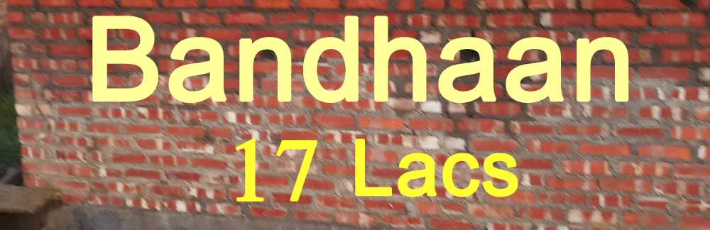 BANDHAAN – 17 Lacs – Approx. 0.04 Acres – Under Construction (rental) House –   Next to Local Road – THANGMEIBAND