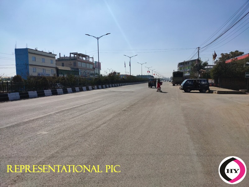NOT AVAILABLE – Commercial TIDDIM ROADSIDE Property – 0.28 Acres – High-demand Area  – Just main roadside – Best for Showrooms, etc – LOCATION: GHARI, Tiddim Rd.